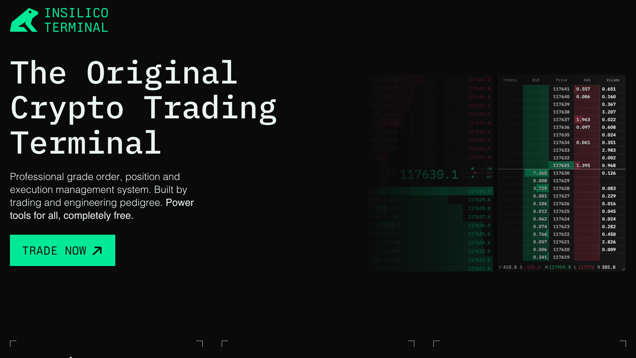 Insilico Terminal demo