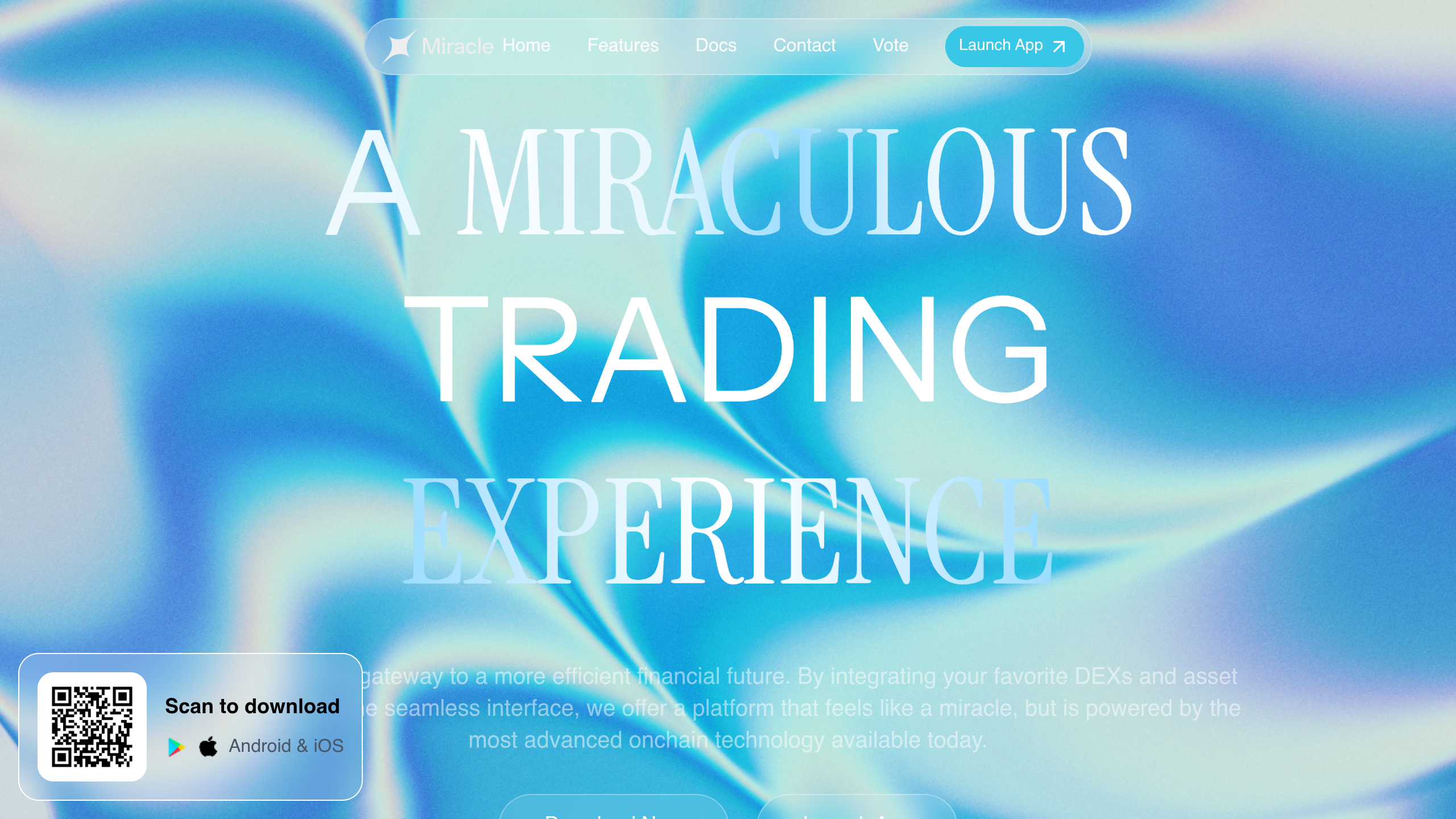 Miracle demo