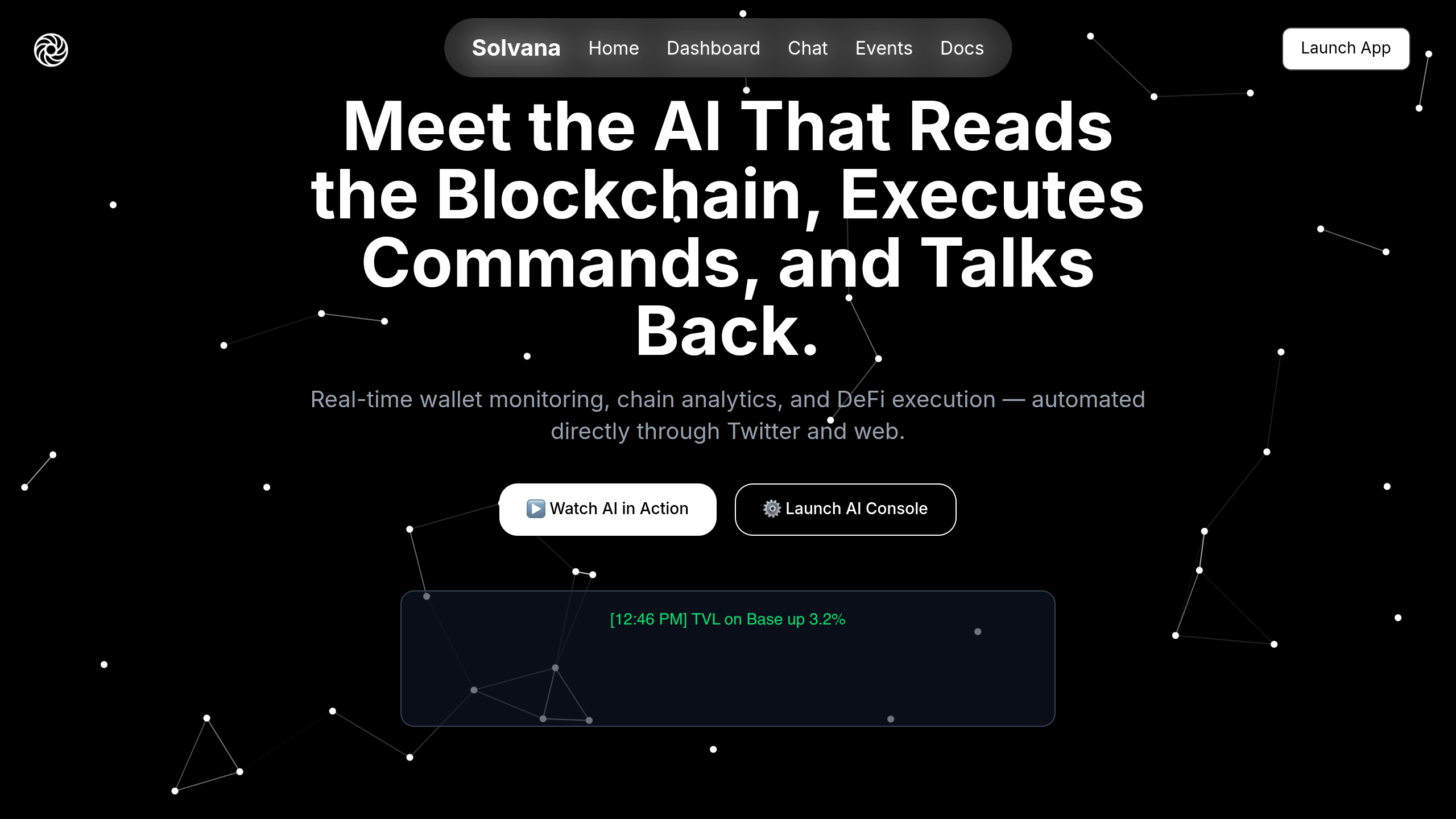Solvana AI  demo