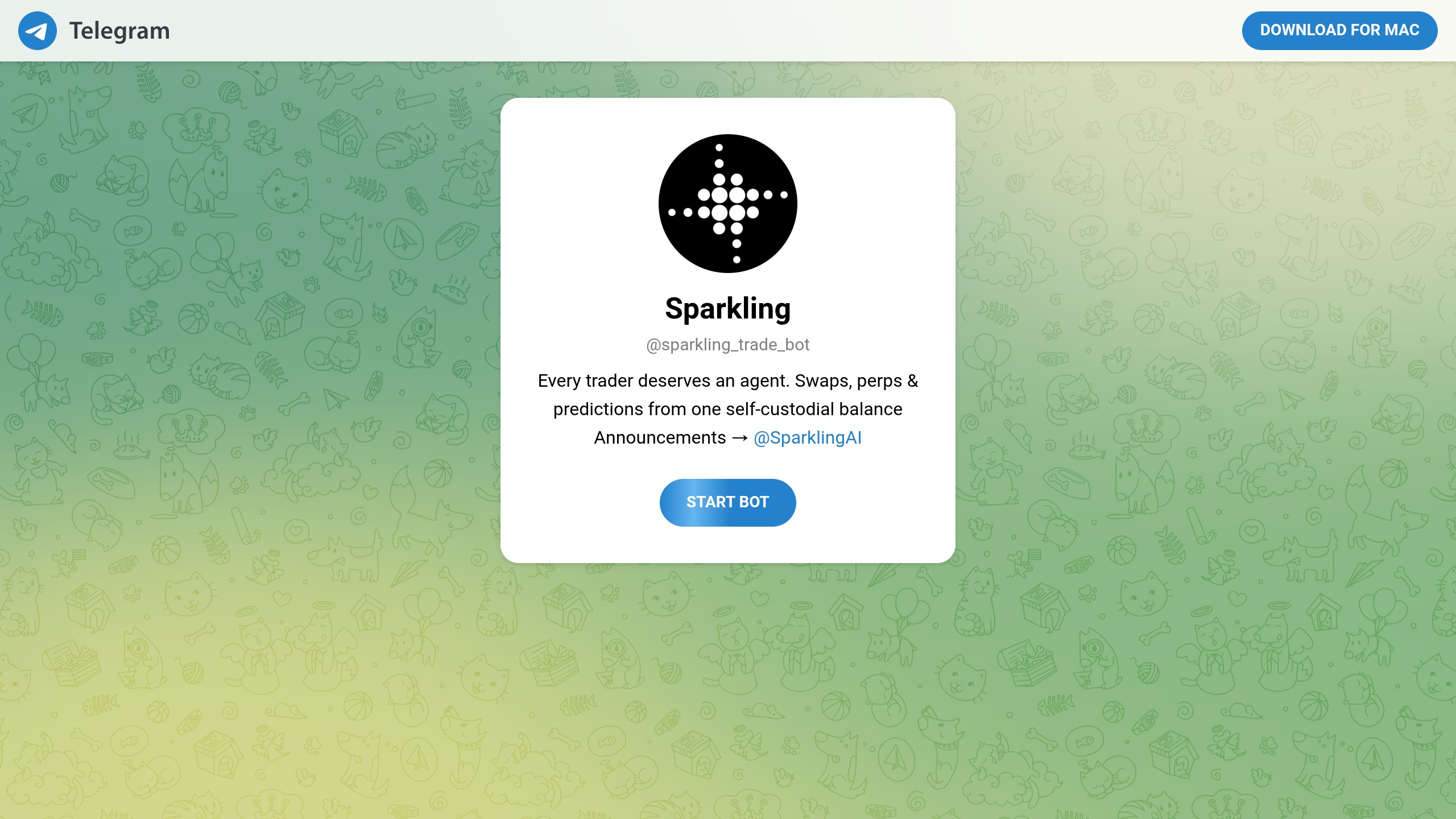 Sparkling demo